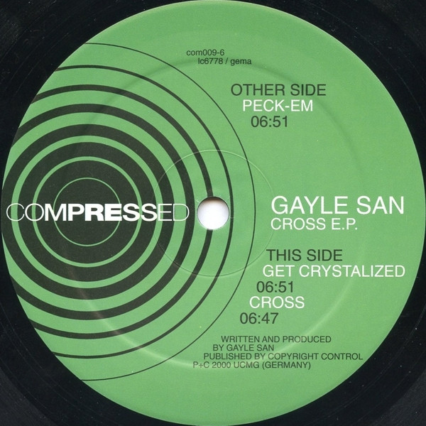 Gayle San - Cross E.P. | Compressed (com009-6) - 2