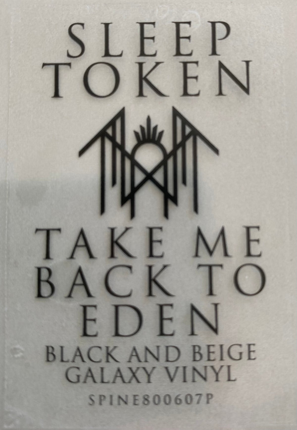 Sleep Token - Take Me Back To Eden | Spinefarm Records (SPINE800607P) - 2