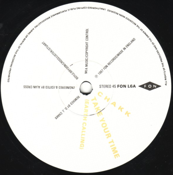 Chakk - Timebomb (Bombed-Out Remixes) | Fon Records (FON L6) - main