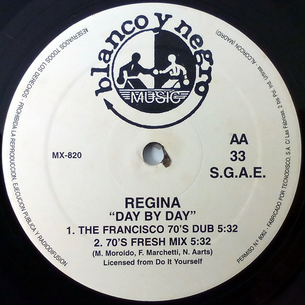Regina - Day By Day | Blanco Y Negro (MX-820) - 4