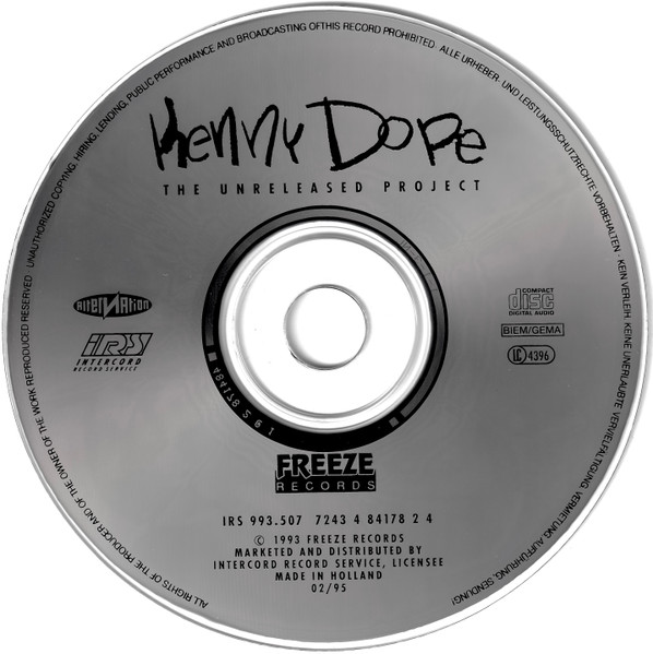 Kenny "Dope" Gonzalez - The Unreleased Project | Intercord Record Service (IRS 993.507) - 3