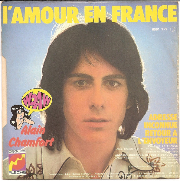 Alain Chamfort - L'amour En France | Disques Flèche (6061 171) - 2