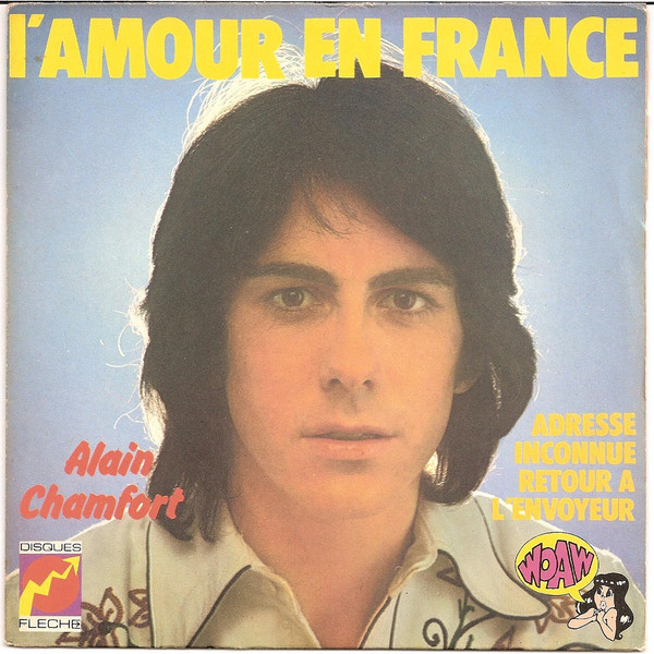 Alain Chamfort - L'amour En France | Disques Flèche (6061 171) - main