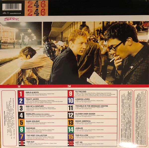 Blur - Parklife | Food (FOODLPX10) - 2