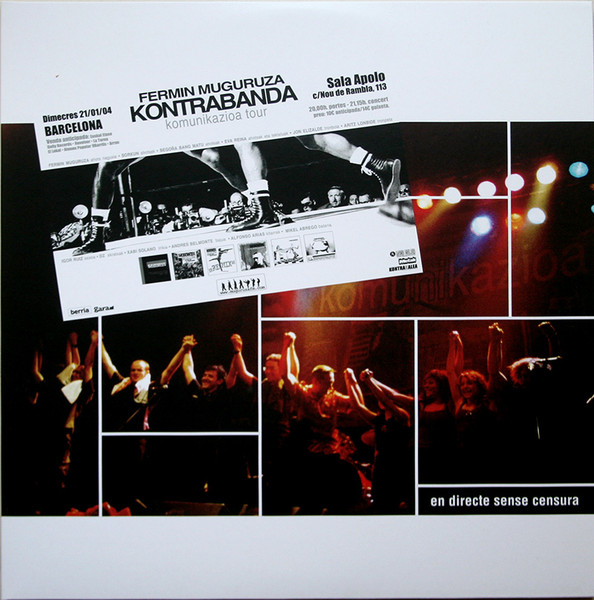 Fermin Muguruza Kontrabanda - Komunikazioa Tour | Kasba Music (KM210104V)