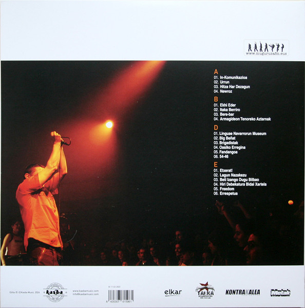Fermin Muguruza Kontrabanda - Komunikazioa Tour | Kasba Music (KM210104V) - 4 Fermin Muguruza Kontrabanda - Komunikazioa Tour | Kasba Music (KM210104V) - 4