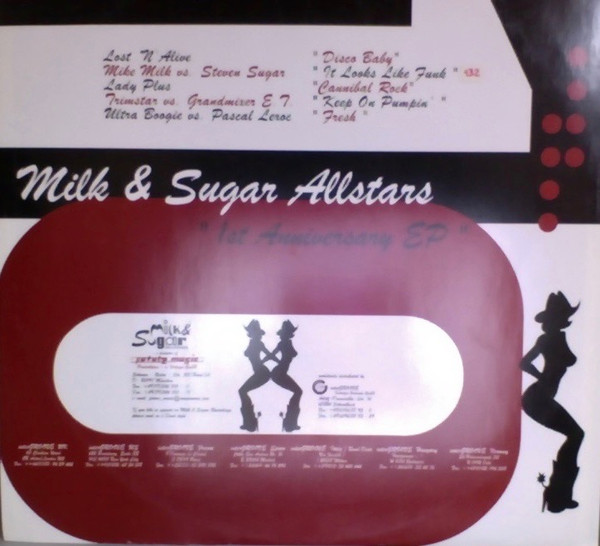Various - Milk & Sugar Allstars 1st Anniversary EP | Milk & Sugar Recordings (MSR 010) - 2 Various - Milk & Sugar Allstars 1st Anniversary EP | Milk & Sugar Recordings (MSR 010) - 2