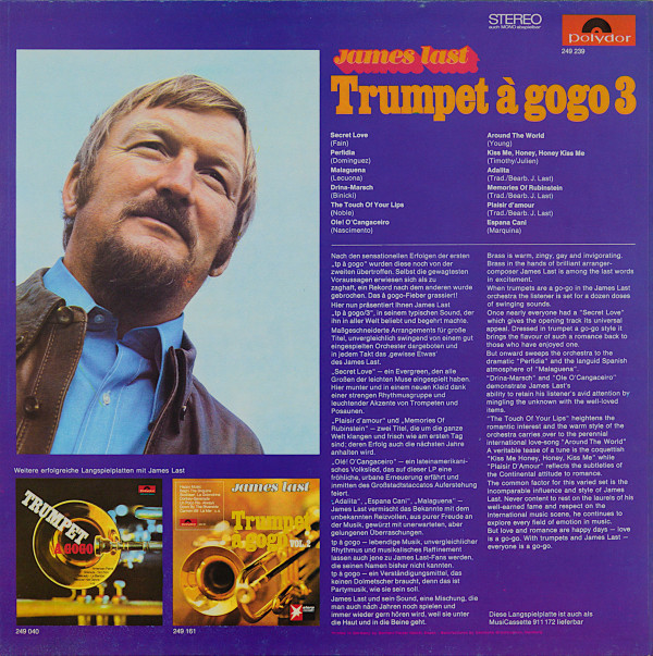 James Last - Trumpet À Gogo 3 | Polydor (249 239) - 2 James Last - Trumpet À Gogo 3 | Polydor (249 239) - 2