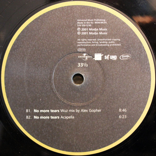 Modjo - No More Tears | Sound Of Barclay (570 539-1) - 3