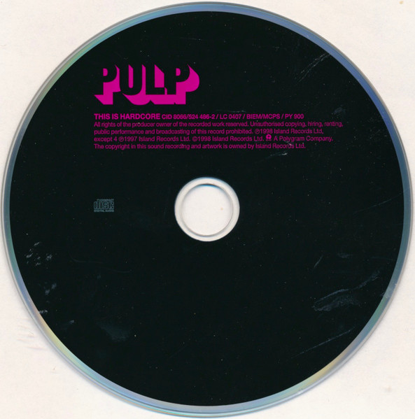 Pulp - This Is Hardcore | Island Records (CID 8066) - 3