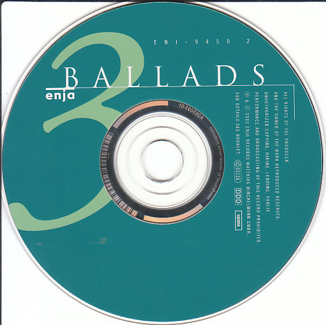 Various - Ballads 3 | Enja Records (ENJ-9450 2) - 3
