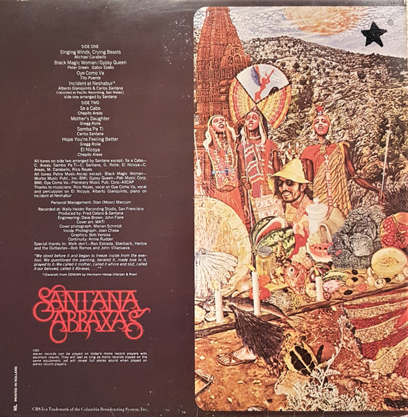 Santana - Abraxas | CBS (S 64087) - 3 Santana - Abraxas | CBS (S 64087) - 3