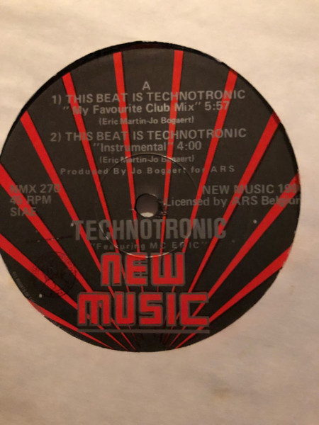 Technotronic - This Beat Is Technotronic | New Music International (NMX 270) - 4