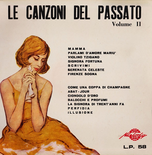 Orchestra Umberto Casè Canta Tony Costante - Le Canzoni Del Passato Volume II | Melody (L.P. 58)