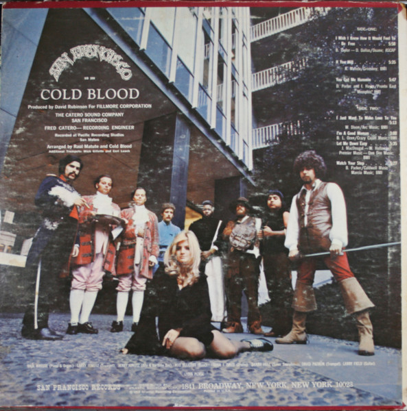 Cold Blood - Cold Blood | San Francisco Records (SD 200) - 2