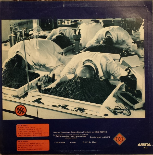 The Alan Parsons Project - Ammonia Avenue | Arista (7822) - main