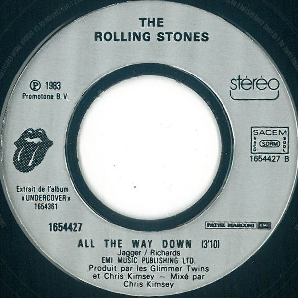 The Rolling Stones - Undercover Of The Night | Rolling Stones Records (1654427) - 4