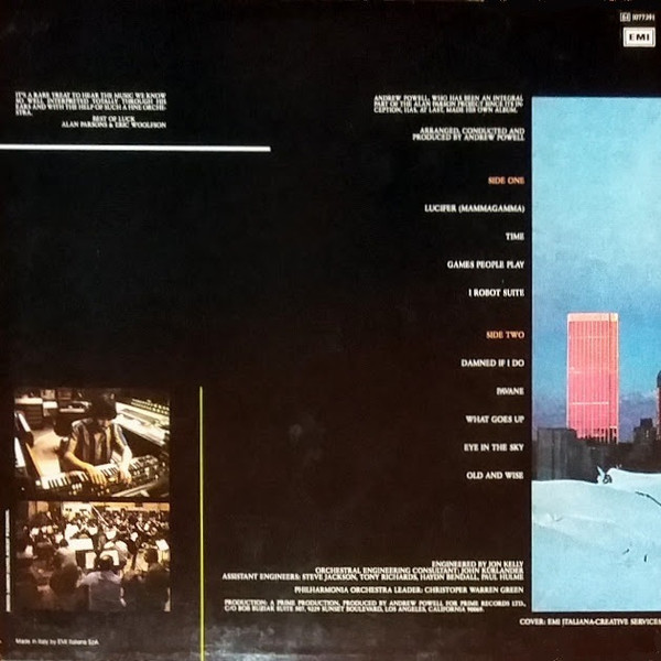 Andrew Powell And Philharmonia Orchestra - Play The Best Of The Alan Parsons Project | EMI (64 1077391) - 2 Andrew Powell And Philharmonia Orchestra - Play The Best Of The Alan Parsons Project | EMI (64 1077391) - 2