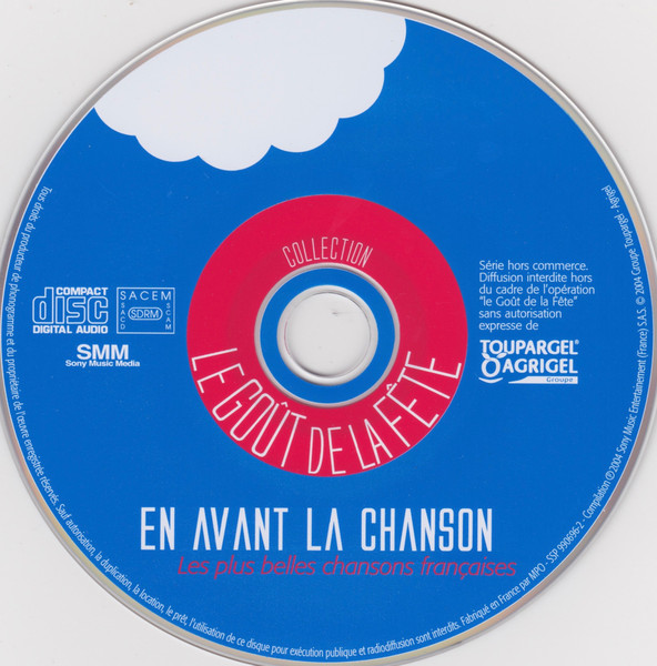 Various - En Avant La Chanson - Les Plus Belles Chansons Françaises | Groupe Toupargel Agrigel (SSP 990696-2) - 4