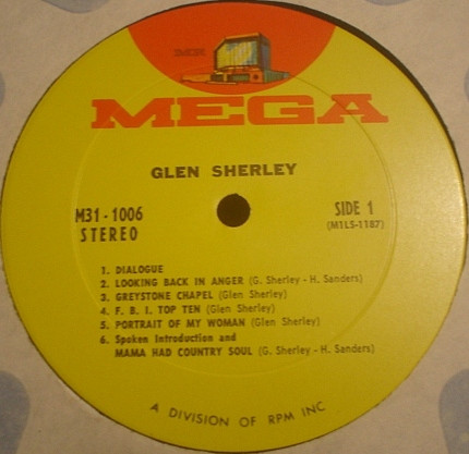 Glen Sherley - Glen Sherley | Mega (M31-1006) - 2 Glen Sherley - Glen Sherley | Mega (M31-1006) - 2