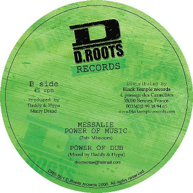 Murray Man / Messalie - I Cry / Power Of Music | D.Roots Records (DRS 001) - 2 Murray Man / Messalie - I Cry / Power Of Music | D.Roots Records (DRS 001) - 2