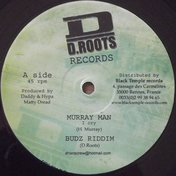 Murray Man / Messalie - I Cry / Power Of Music | D.Roots Records (DRS 001) - main Murray Man / Messalie - I Cry / Power Of Music | D.Roots Records (DRS 001) - main