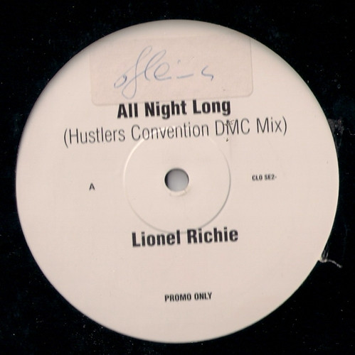 Lionel Richie - All Night Long / Closest Thing To Heaven | Not On Label (Lionel Richie) (CLO SE2) - main Lionel Richie - All Night Long / Closest Thing To Heaven | Not On Label (Lionel Richie) (CLO SE2) - main
