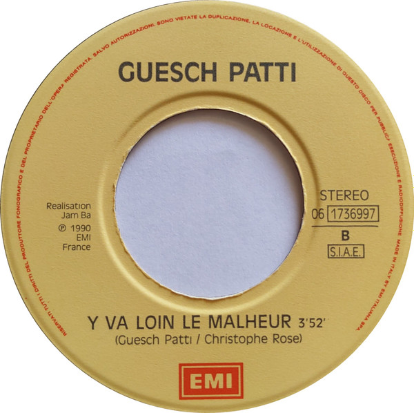 Guesch Patti & Encore - L'Homme Au Tablier Vert (Fleurs Carnivores) | EMI (061736997) - 4 Guesch Patti & Encore - L'Homme Au Tablier Vert (Fleurs Carnivores) | EMI (061736997) - 4