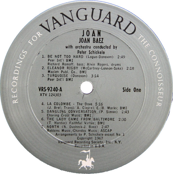 Joan Baez - Joan | Vanguard (VRS-9240) - 3