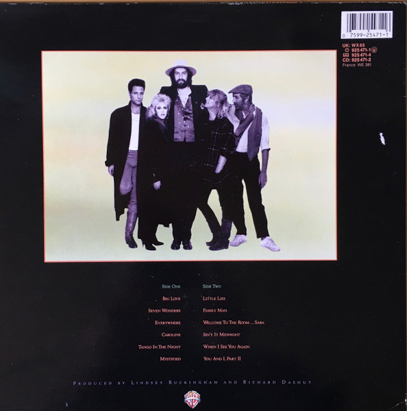 Fleetwood Mac - Tango In The Night | Warner Bros. Records (WX 65) - 2
