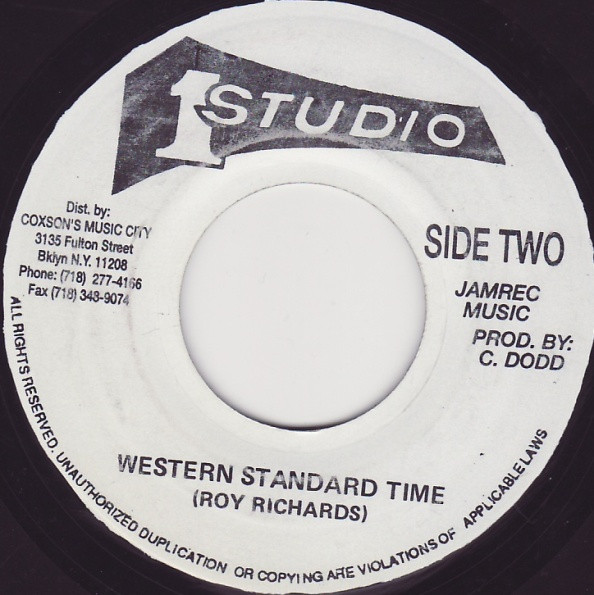 Michigan & Smiley / Roy Richards - Nice Up The Dance / Western Standard Time | Studio One (none) - 2