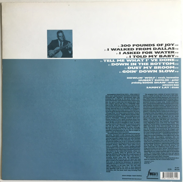Howlin' Wolf - Live In Cambridge, MA., 1966 | Fan Club (FC 082) - 2