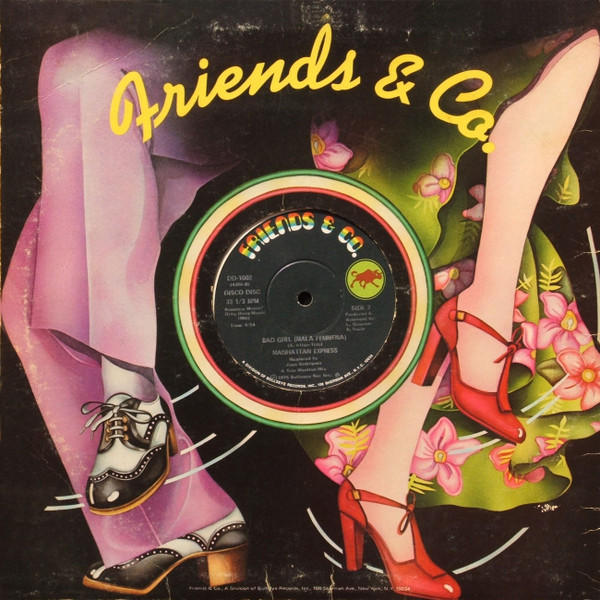 Eddie Drennon & The B.B.S. Unlimited / Manhattan Express - Let's Do The Latin Hustle / Bad Girl | Friends & Co. (DD-1002) - 4 Eddie Drennon & The B.B.S. Unlimited / Manhattan Express - Let's Do The Latin Hustle / Bad Girl | Friends & Co. (DD-1002) - 4