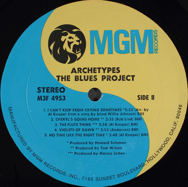 The Blues Project - Archetypes | MGM Records (M3F 4953) - 4 The Blues Project - Archetypes | MGM Records (M3F 4953) - 4