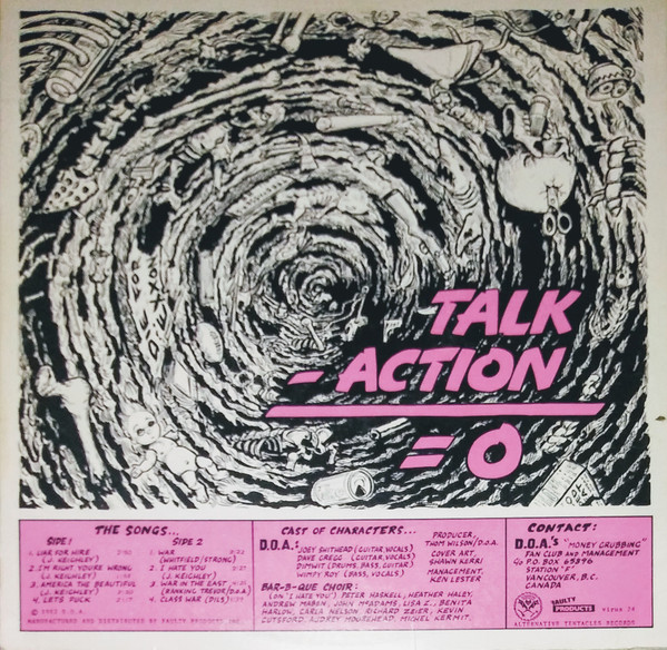 D.O.A. - War On 45 | Alternative Tentacles (VIRUS 24) - 2