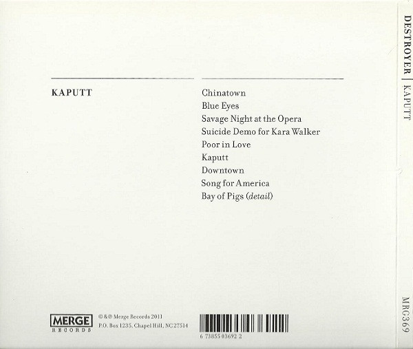 Destroyer - Kaputt | Merge Records (MRG369) - 2 Destroyer - Kaputt | Merge Records (MRG369) - 2