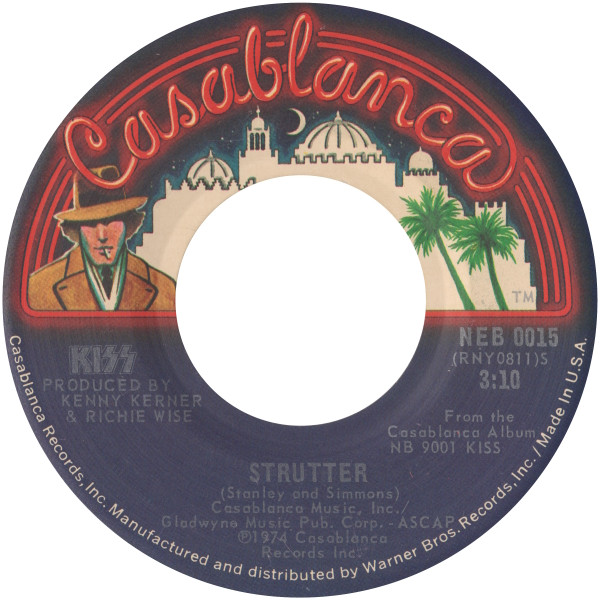 Kiss - Strutter / 100,000 Years | Casablanca (NEB 0015)