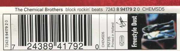 The Chemical Brothers - Block Rockin' Beats | Freestyle Dust (CHEMSD5) - 4