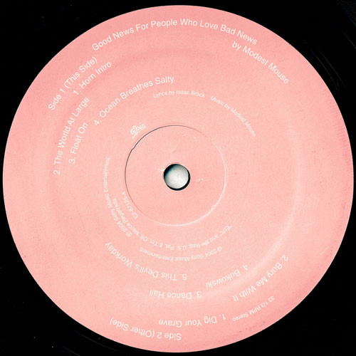 Modest Mouse - Good News For People Who Love Bad News | Epic (E2 87125) - 3 Modest Mouse - Good News For People Who Love Bad News | Epic (E2 87125) - 3