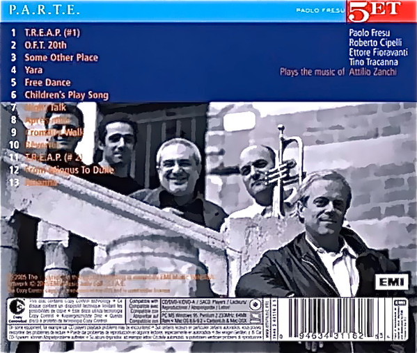 Paolo Fresu Quintet - P.A.R.T.E. (Plays The Music Of Attilio Zanchi) | Blue Note (0946-343116-2-5) - 2 Paolo Fresu Quintet - P.A.R.T.E. (Plays The Music Of Attilio Zanchi) | Blue Note (0946-343116-2-5) - 2