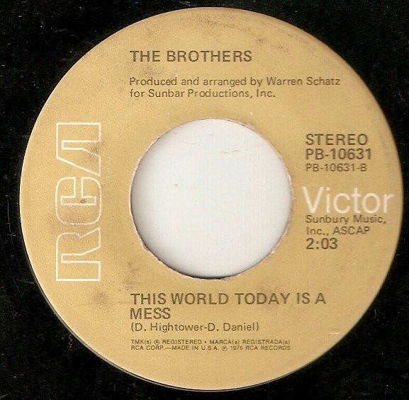 The Brothers - Voce Abusou (Vo-Say Ah-Bu-So) | RCA Victor (PB-10631) - 2