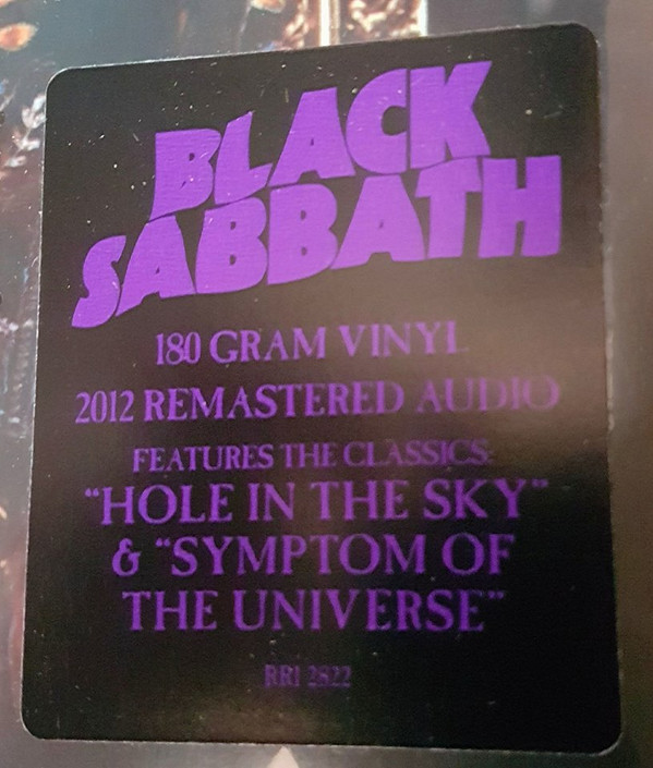 Black Sabbath - Sabotage | Warner Bros. Records (2822) - 2
