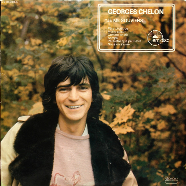 Georges Chelon - Je Me Souviens | Emidisc (2C 148-51484/5) - main Georges Chelon - Je Me Souviens | Emidisc (2C 148-51484/5) - main