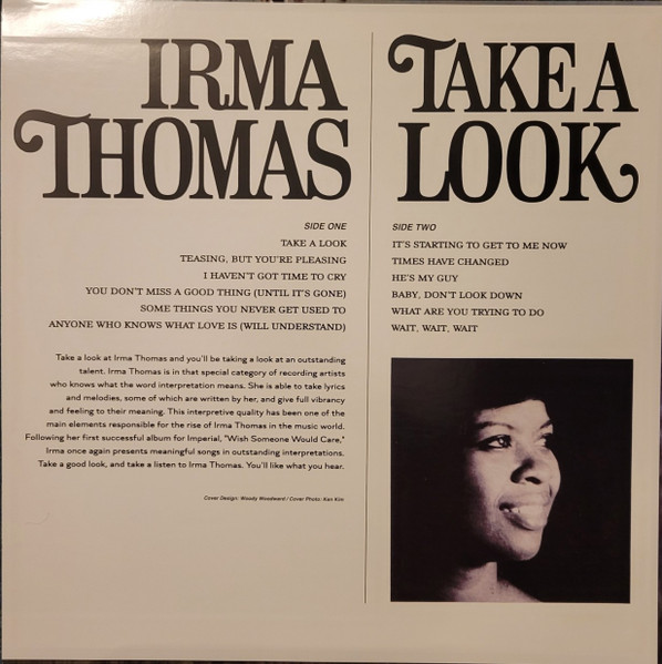Irma Thomas - Take A Look | Cairo Records (KR-18) - 2