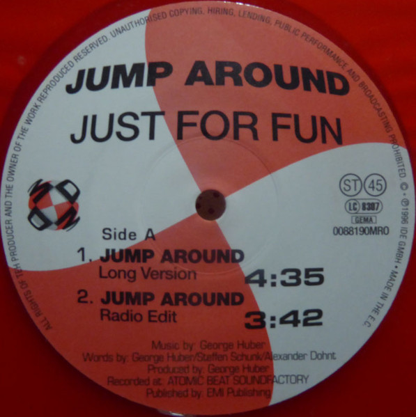 Just For Fun - Jump Around | MDMD (0088190MRO) - 2 Just For Fun - Jump Around | MDMD (0088190MRO) - 2