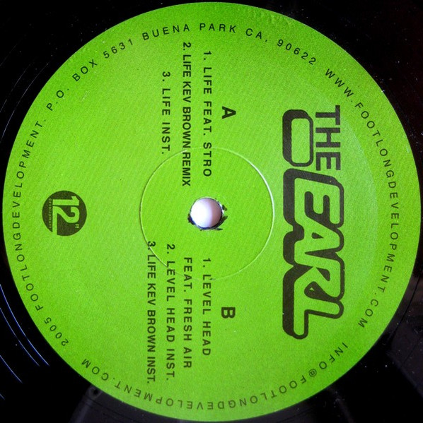 The Earl - Life | Footlong Development (FLD12006) - 3 The Earl - Life | Footlong Development (FLD12006) - 3
