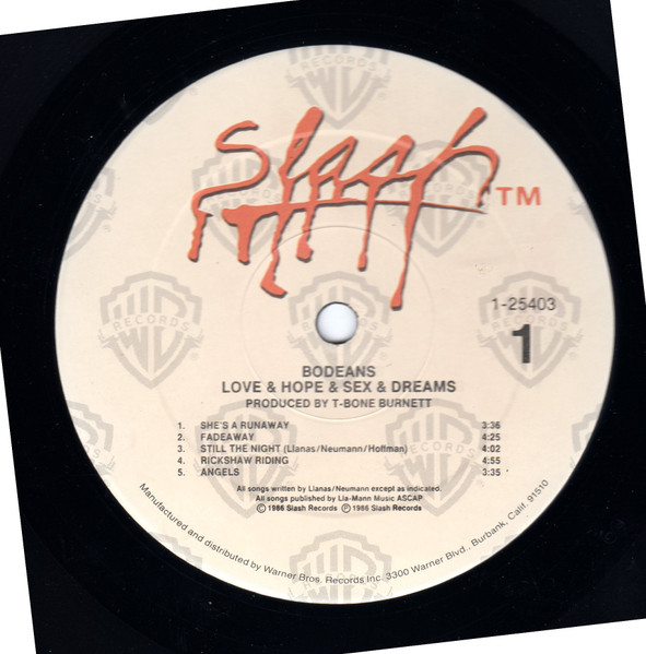 BoDeans - Love & Hope & Sex & Dreams | Slash (9 25403-1) - 3