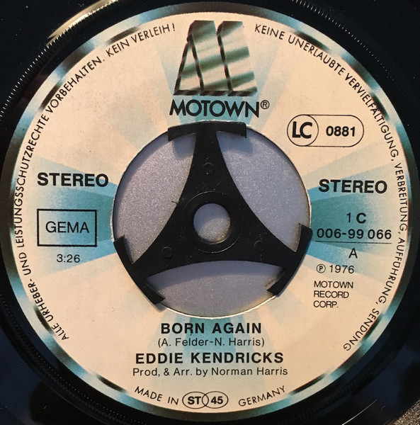 Eddie Kendricks - Born Again | Motown (1C 006-99 066) - 3