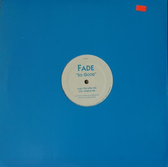 Fade - So Good | Fade Records (FD003) - 3