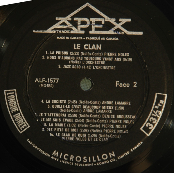 Various - Le Clan | Apex (ALF-1577) - 4 Various - Le Clan | Apex (ALF-1577) - 4